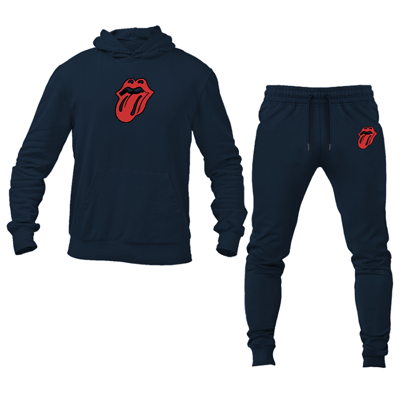 Men's Rolling Stones Hoodie and Joggers Set