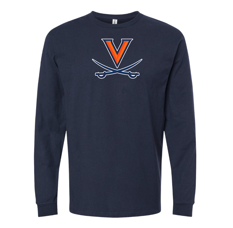 Men's Virginia Cavaliers Cotton Long Sleeve T-Shirt