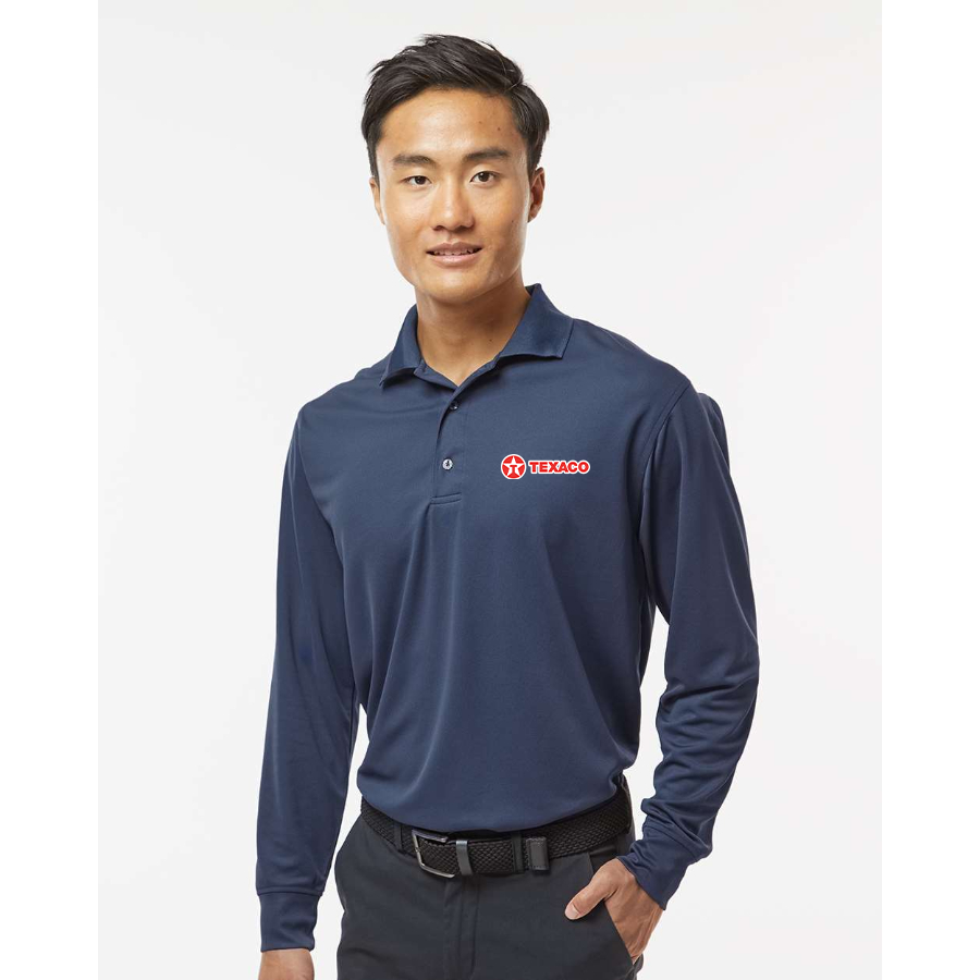 Men's Texaco Paragon Prescott Long Sleeve Polo