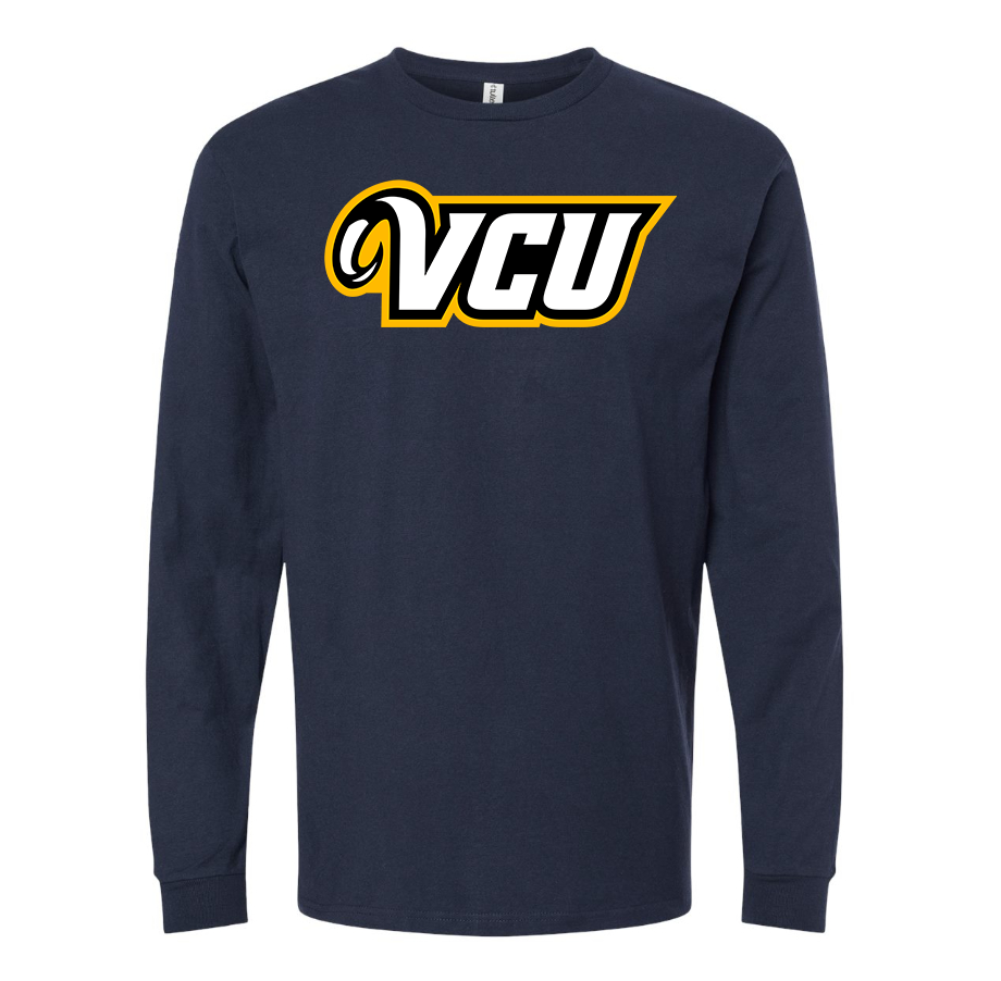 Men's Virginia Commonwealth Rams Cotton Long Sleeve T-Shirt