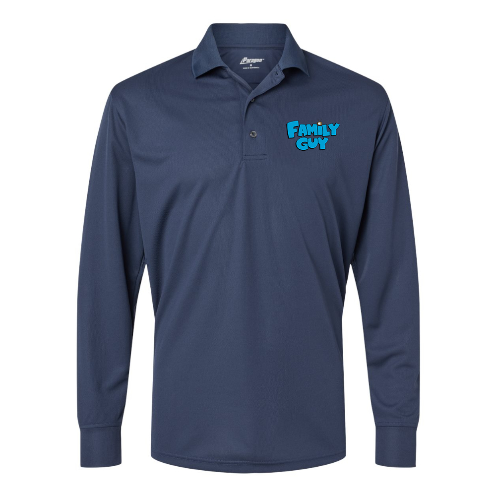 Men's Family Guy Paragon Prescott Long Sleeve Polo