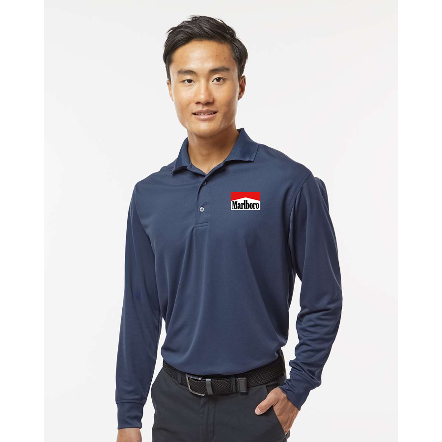 Men's Marlboro Paragon Prescott Long Sleeve Polo