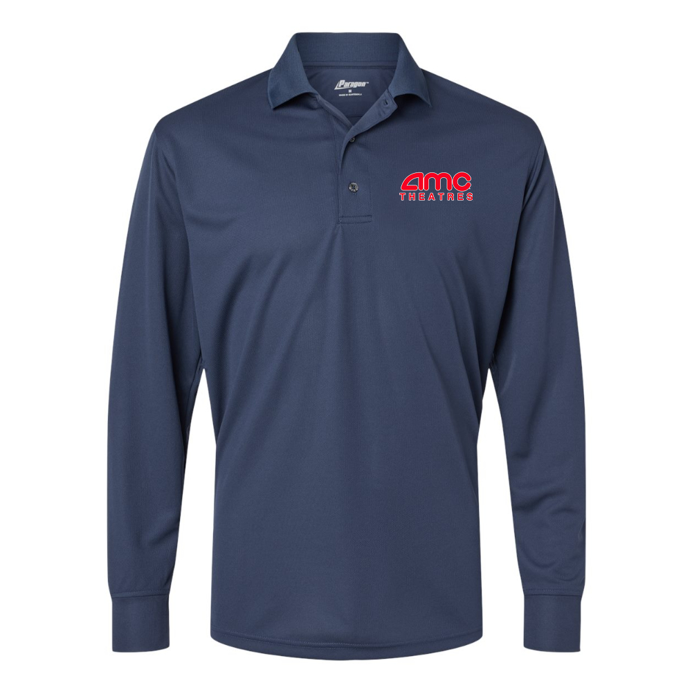 Men's  Amc Theatres Paragon Prescott Long Sleeve Polo