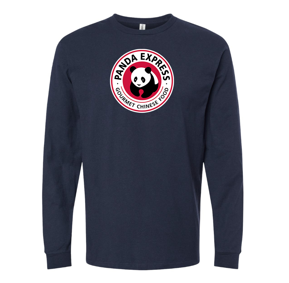 Men's Panda Express Cotton Long Sleeve T-Shirt