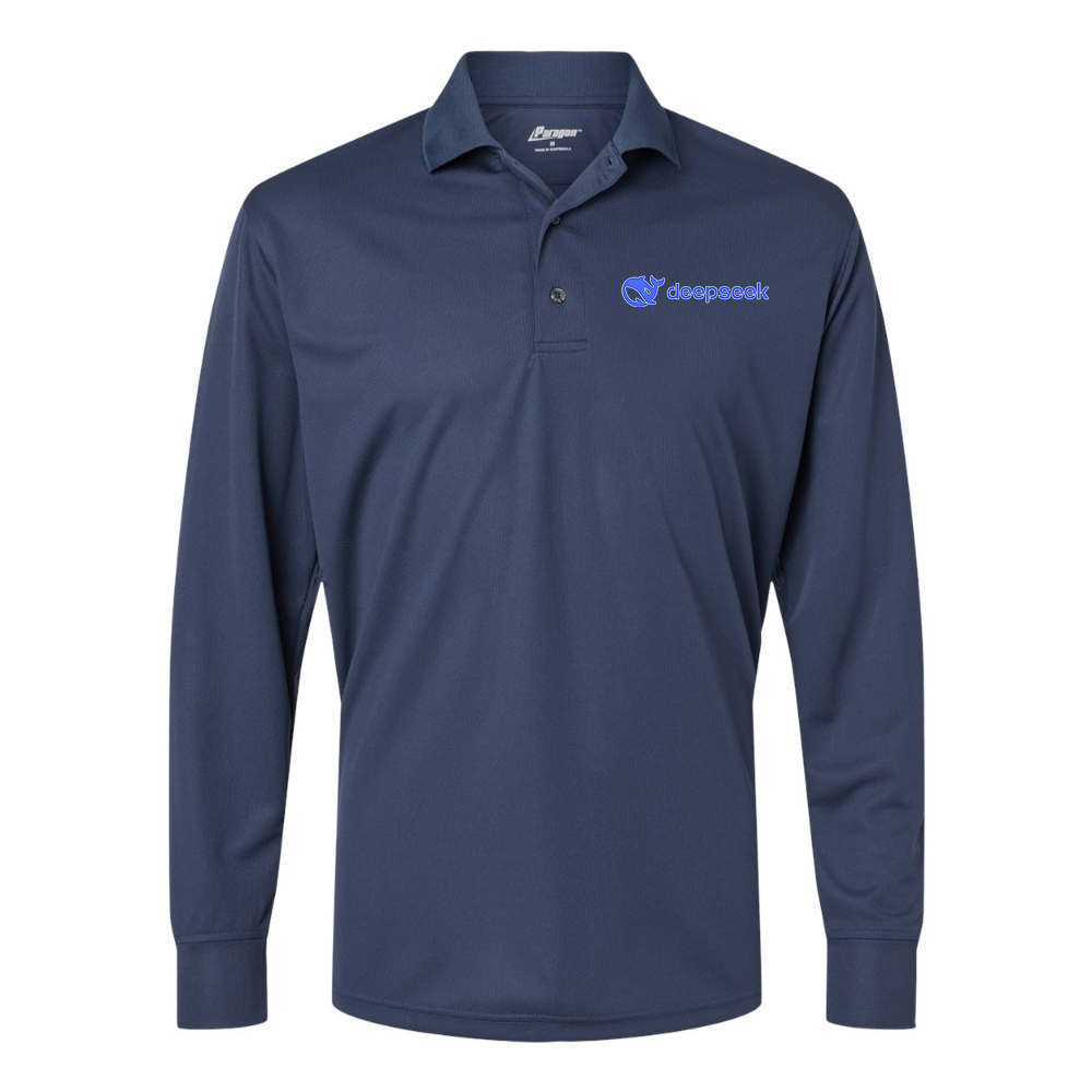 Men's DeepSeek Paragon Prescott Long Sleeve Polo