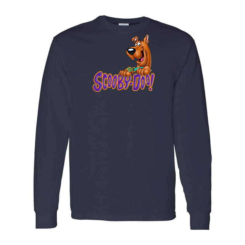 Men's Scooby-Doo Gildan Heavy Cotton Long Sleeve T-Shirt