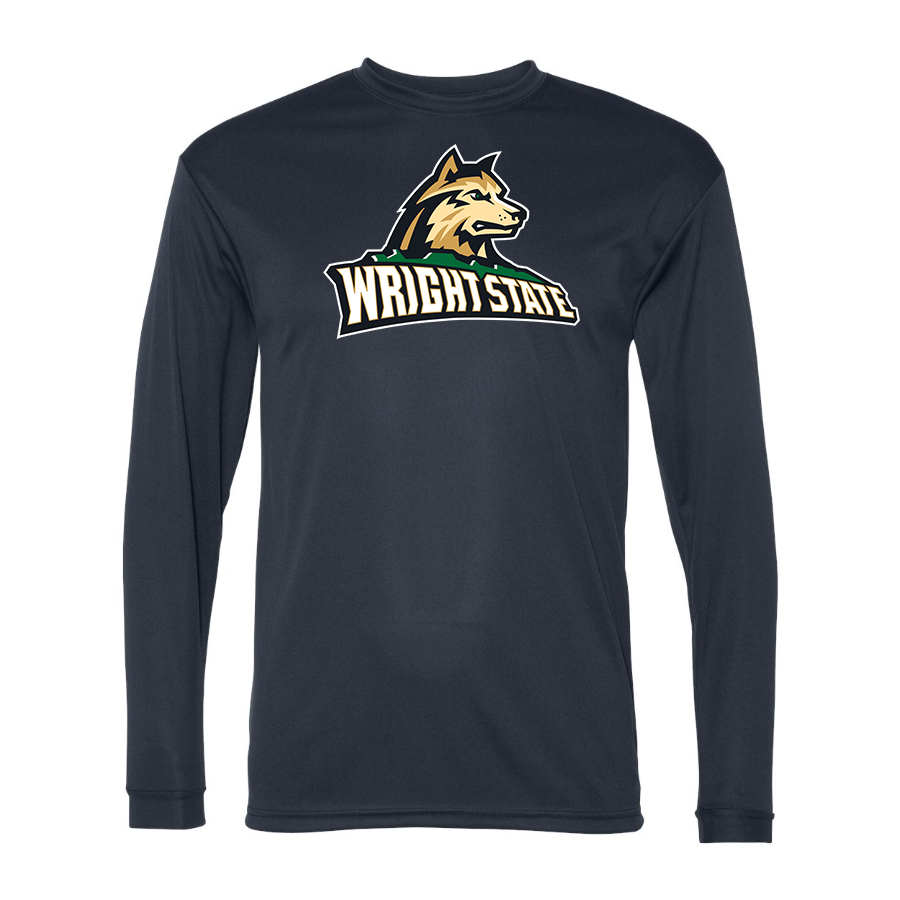 Men's Wright State Raiders  Performance Long Sleeve T-Shirt