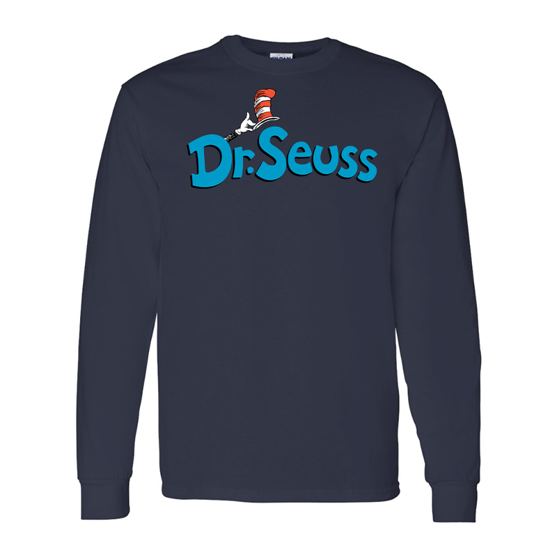 Men's Dr. Seuss Gildan Heavy Cotton Long Sleeve T-Shirt