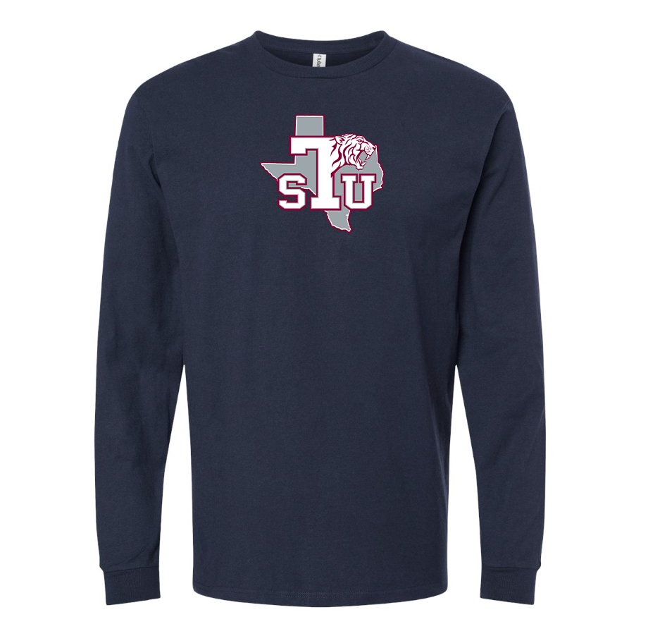 Men's Texas Southern Tigers Cotton Long Sleeve T-Shirt