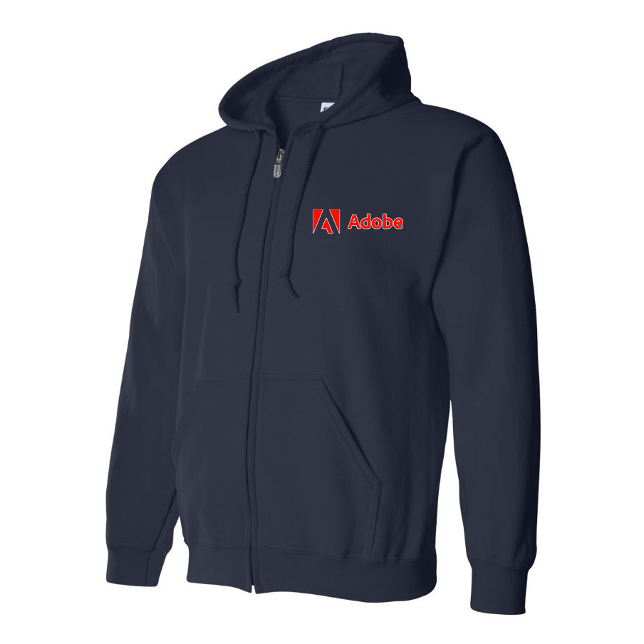 Men's Adobe Corporate Full Zip Hoodie