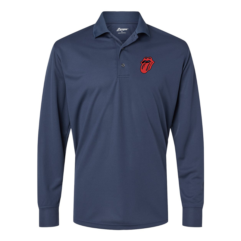 Men's Rolling Stones Paragon Prescott Long Sleeve Polo