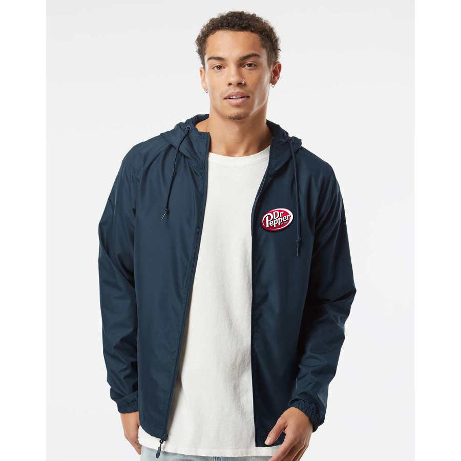 Men's Dr.Pepper Independent Trading Co Lightweight Windbreaker Full-Zip Jacket