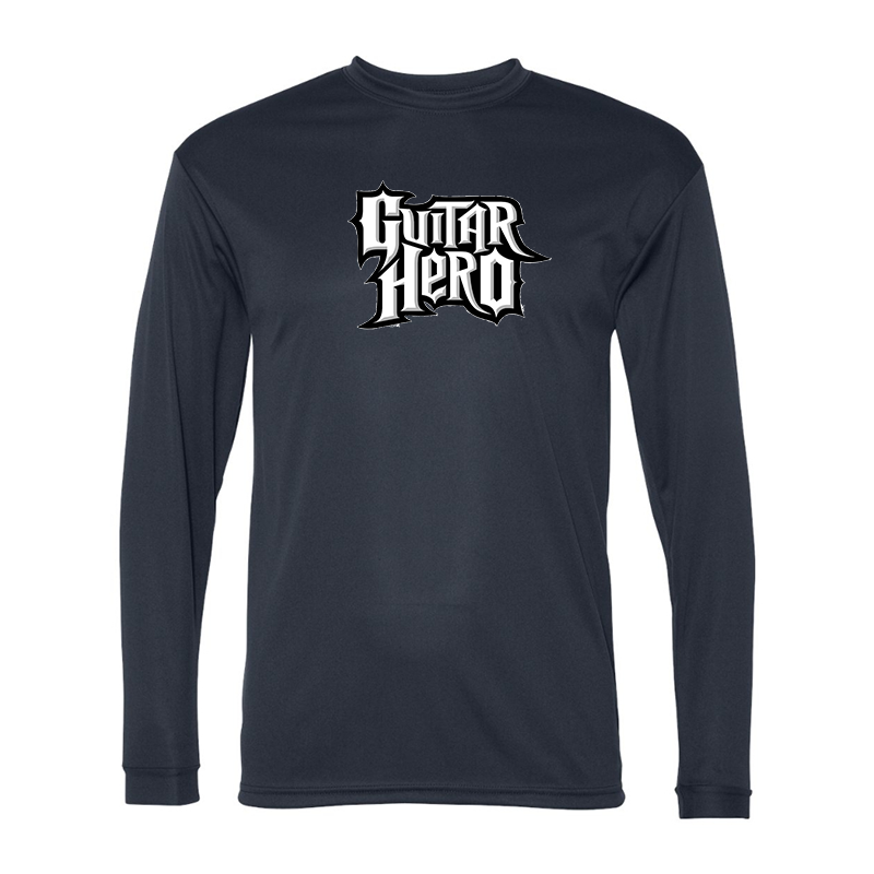 Men's  Guitar hero Performance Long Sleeve T-Shirt