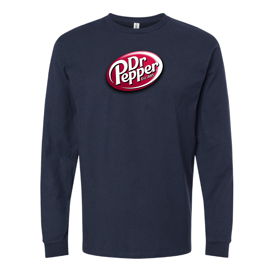 Men's Dr.Pepper Cotton Long Sleeve T-Shirt