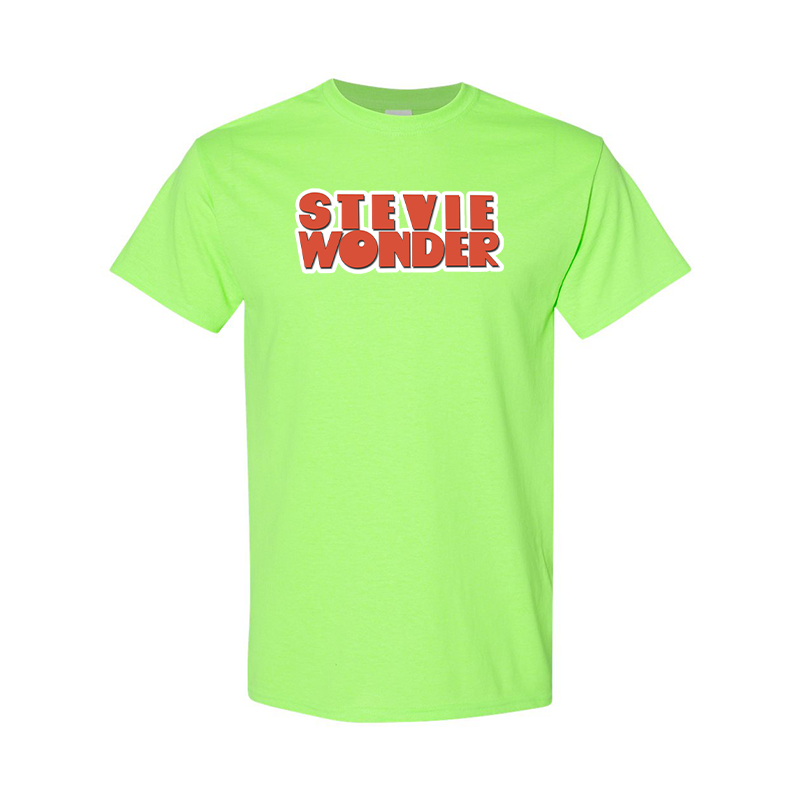 Men's Stevie Wonder  Gildan Heavy Cotton T-Shirt