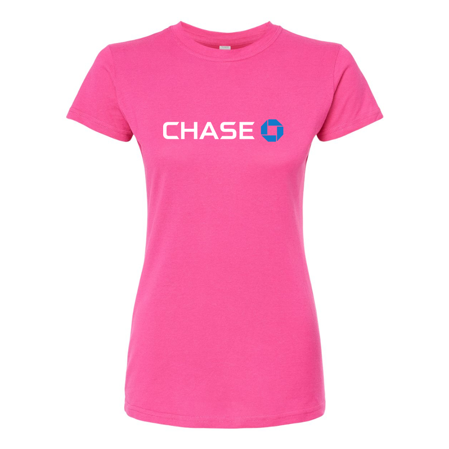 Women's Chase Bank Round Neck T-Shirt