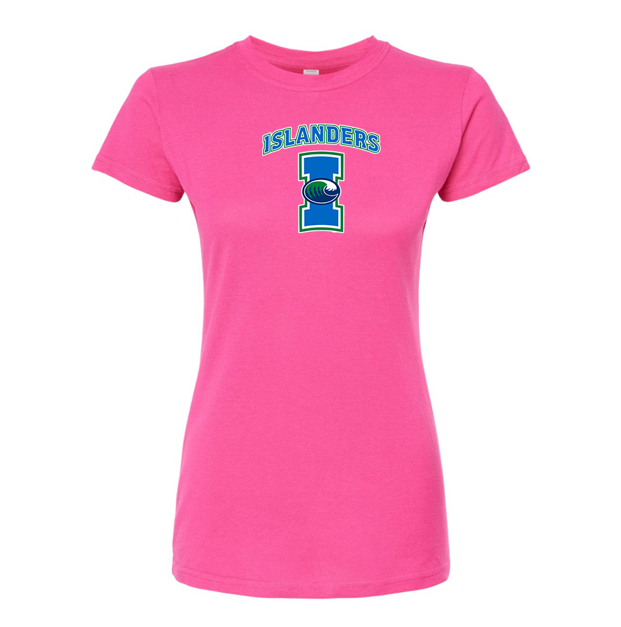 Women's Texas AM CC Islanders  Round Neck T-Shirt