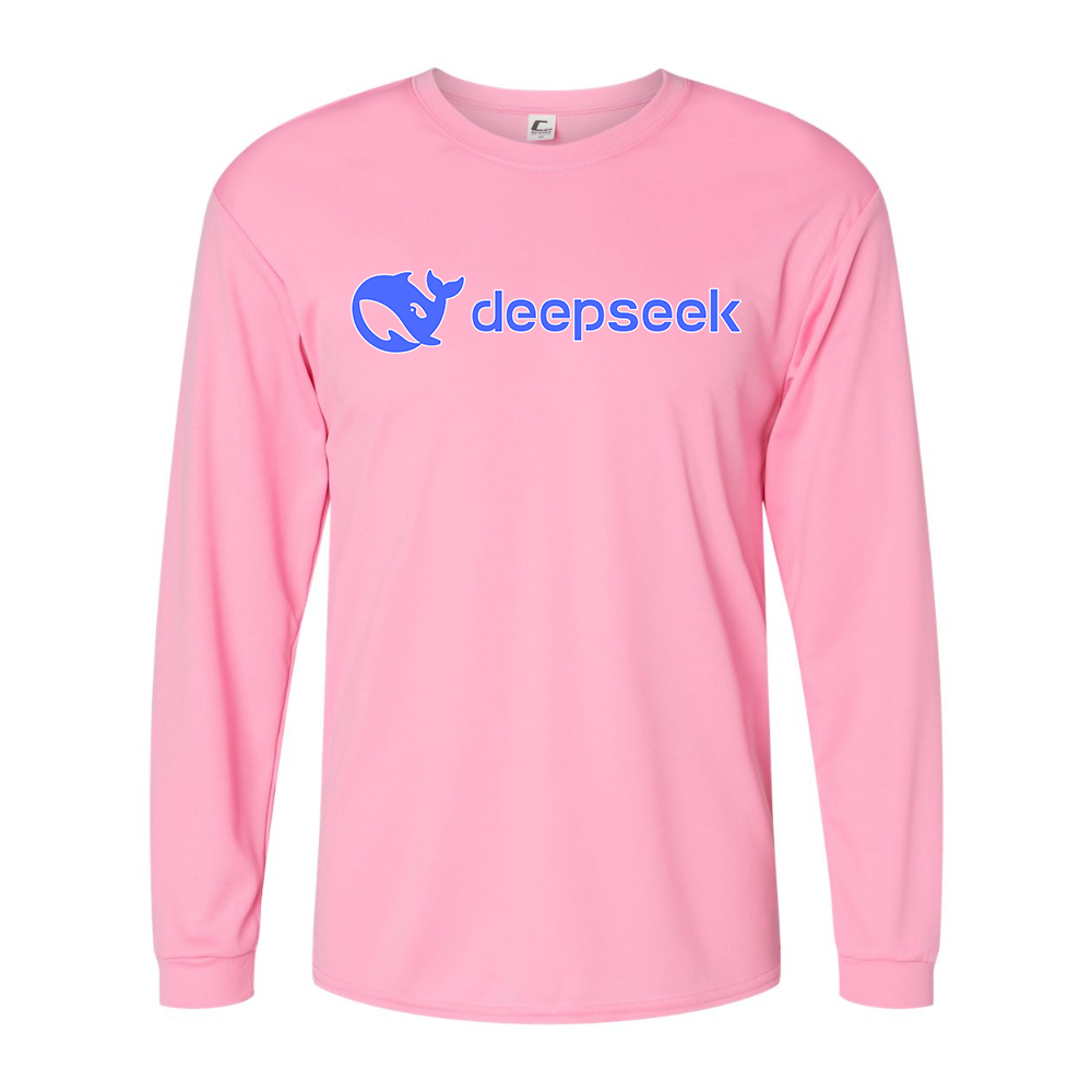 Men's DeepSeek Performance Long Sleeve T-Shirt