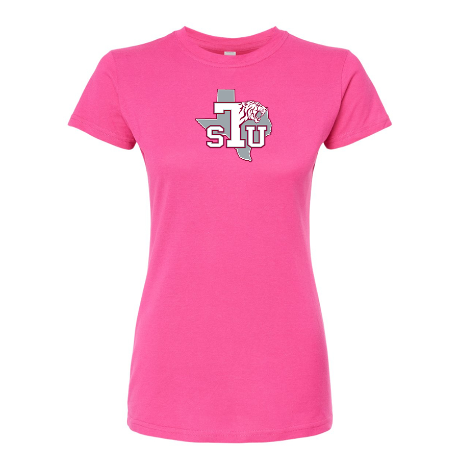 Women's Texas Southern Tigers Round Neck T-Shirt