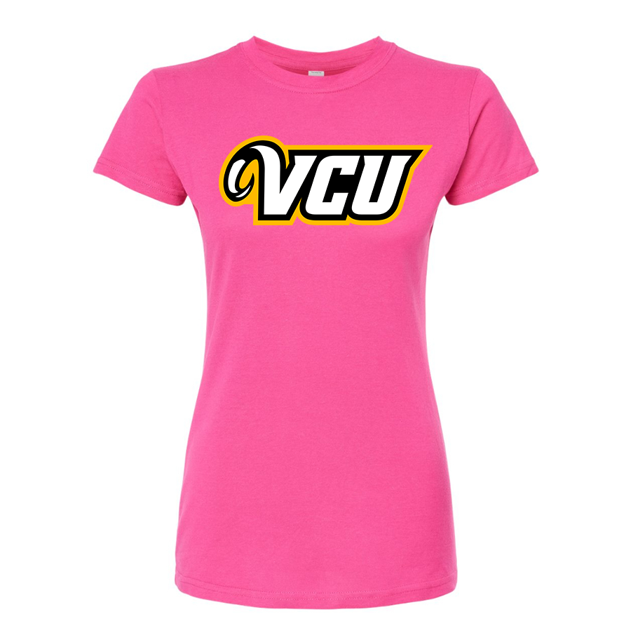 Women's Virginia Commonwealth Rams Round Neck T-Shirt