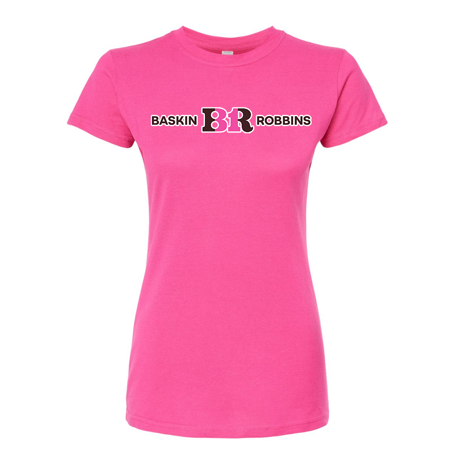 Women's Baskin Rоbbins Round Neck T-Shirt