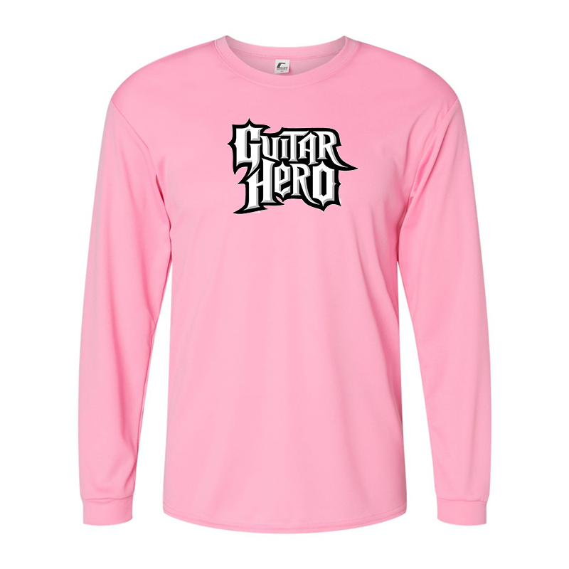 Men's  Guitar hero Performance Long Sleeve T-Shirt