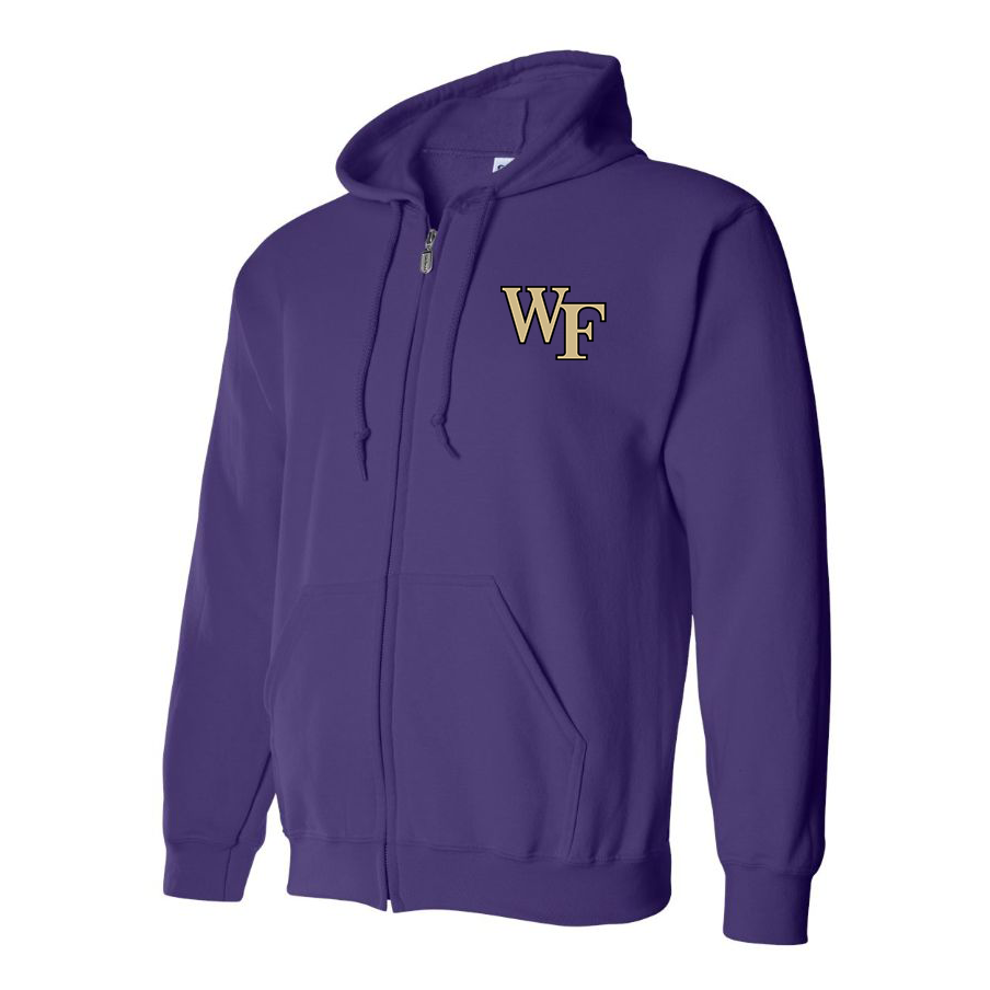 Men's Wake Forest Demon Deacons Full Zip Hoodie