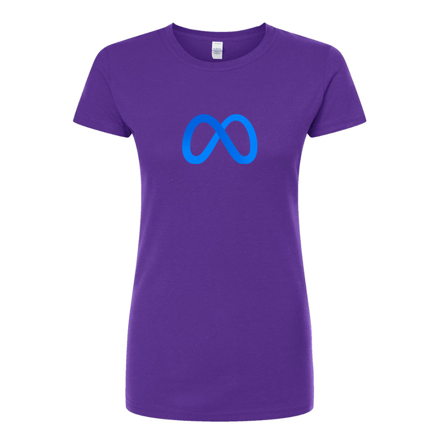 Women's Meta Round Neck T-Shirt