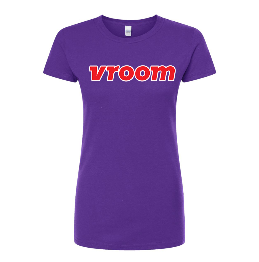 Women's Vroom Round Neck T-Shirt