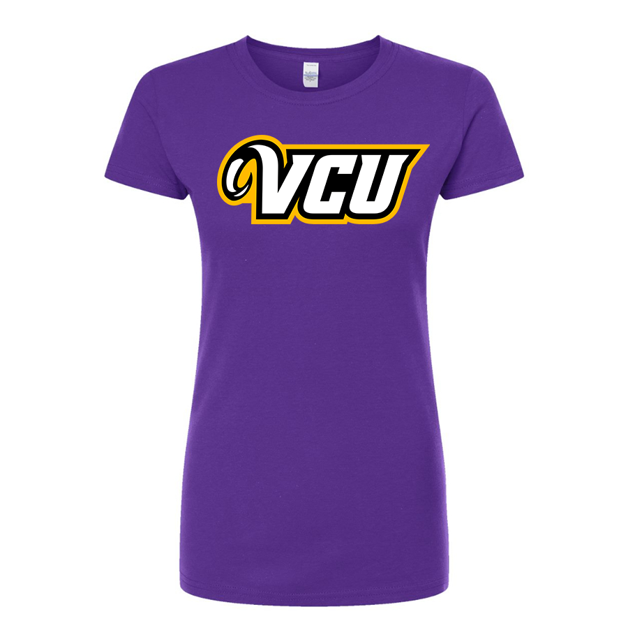 Women's Virginia Commonwealth Rams Round Neck T-Shirt