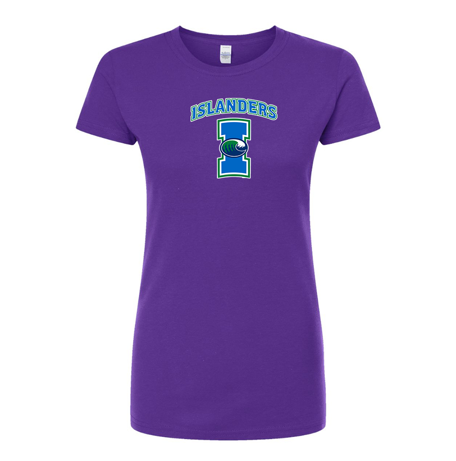 Women's Texas AM CC Islanders  Round Neck T-Shirt