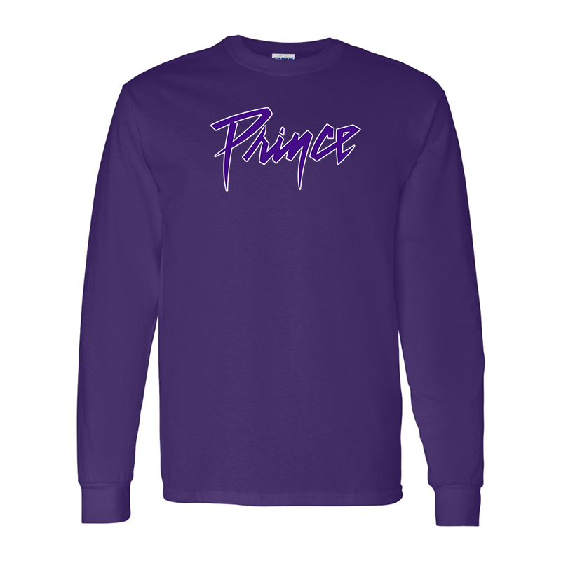 Men's Prince Gildan Heavy Cotton Long Sleeve T-Shirt