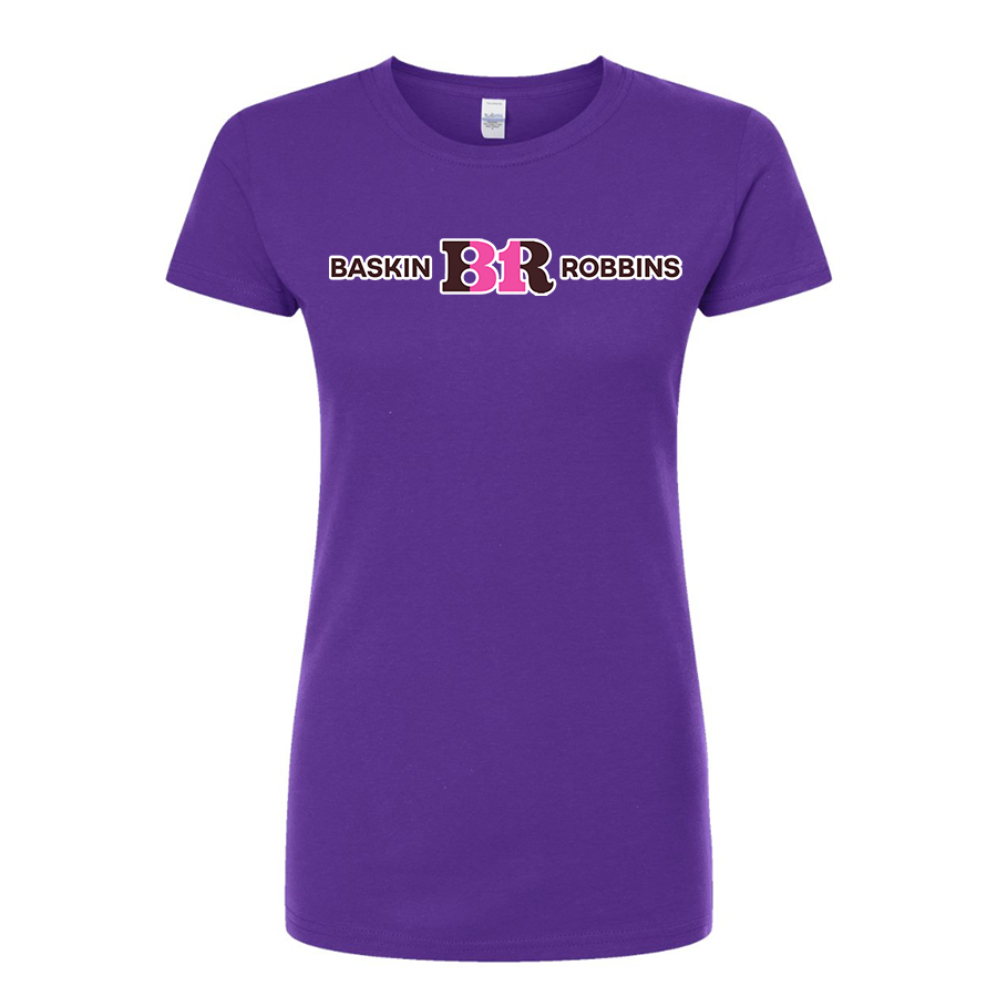 Women's Baskin Rоbbins Round Neck T-Shirt