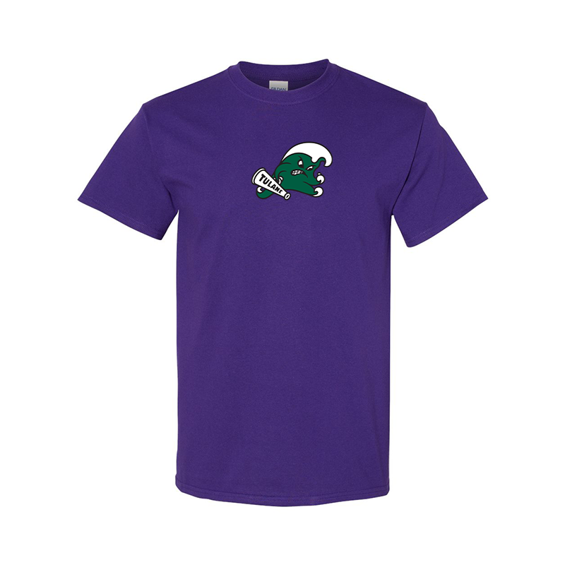 Men's Tulane Green Wave Gildan Heavy Cotton T-Shirt