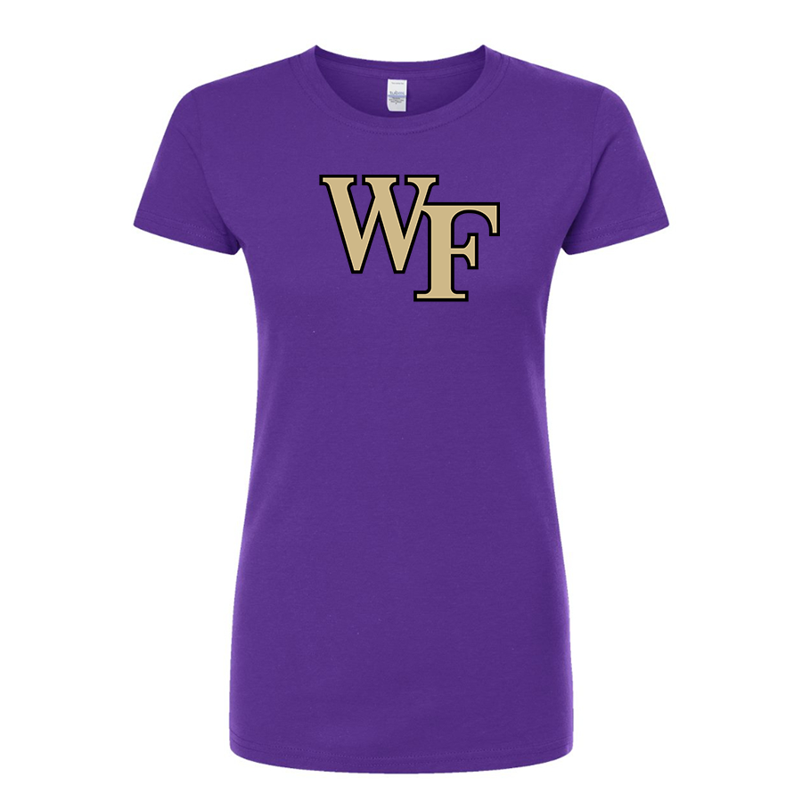 Women's Wake Forest Demon Deacons Round Neck T-Shirt