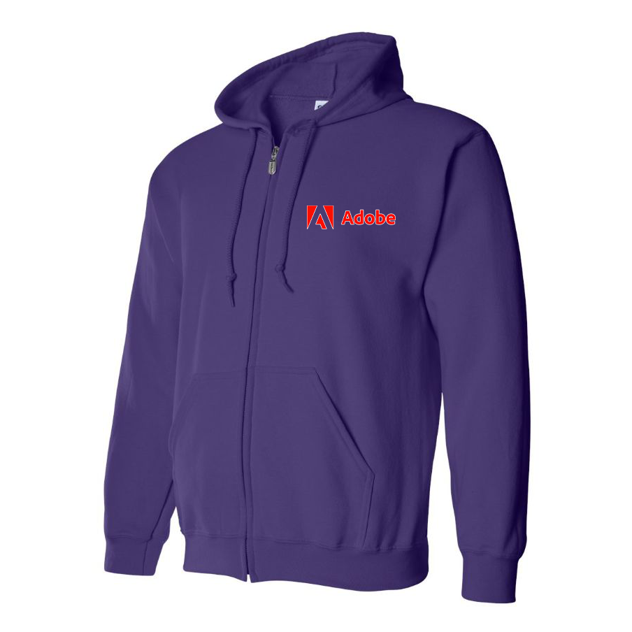 Men's Adobe Corporate Full Zip Hoodie