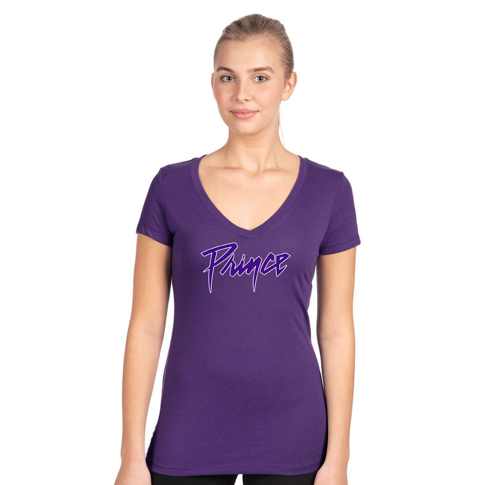 Women's Prince Next Level Ideal V-Neck T-Shirt