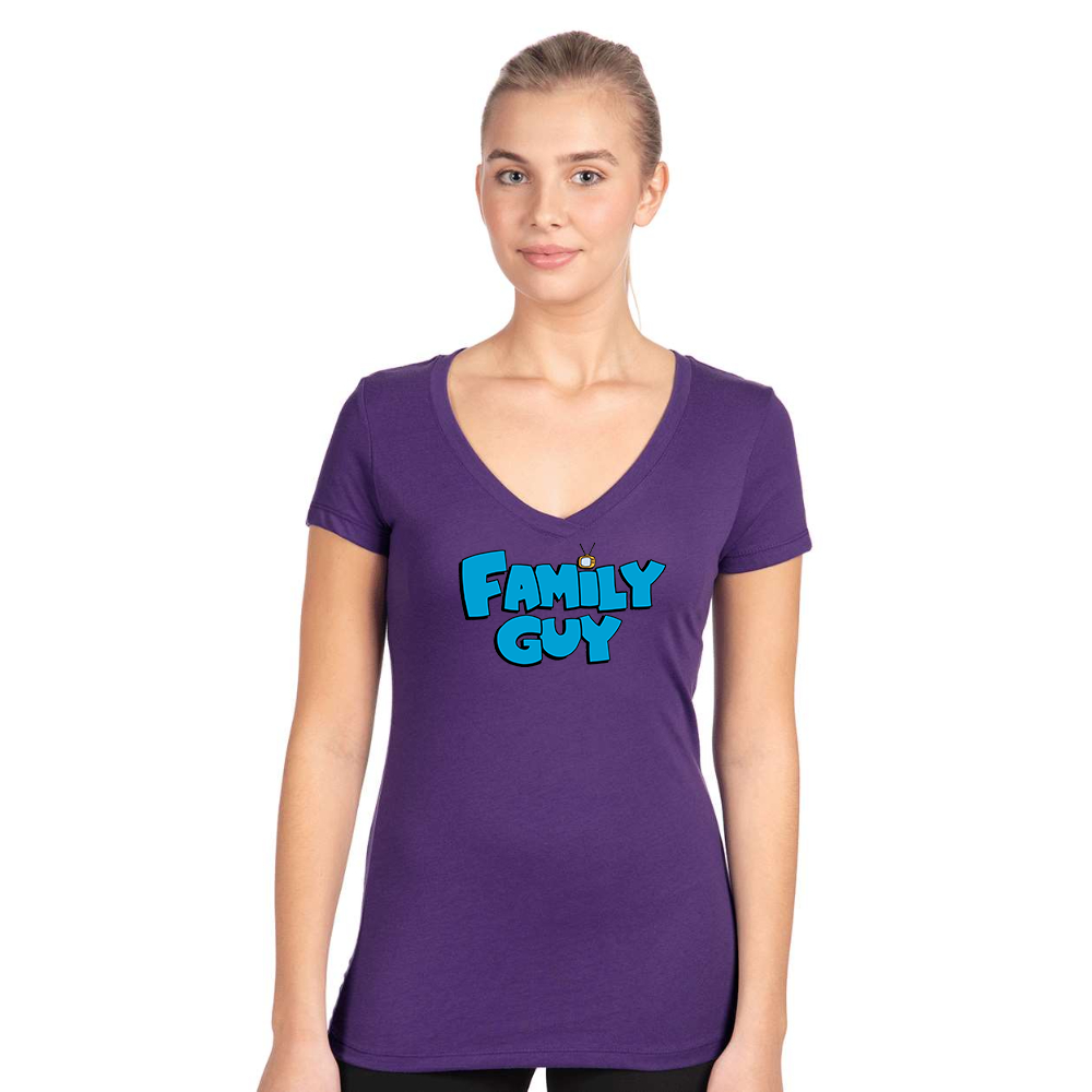 Women's Family Guy Next Level Ideal V-Neck T-Shirt