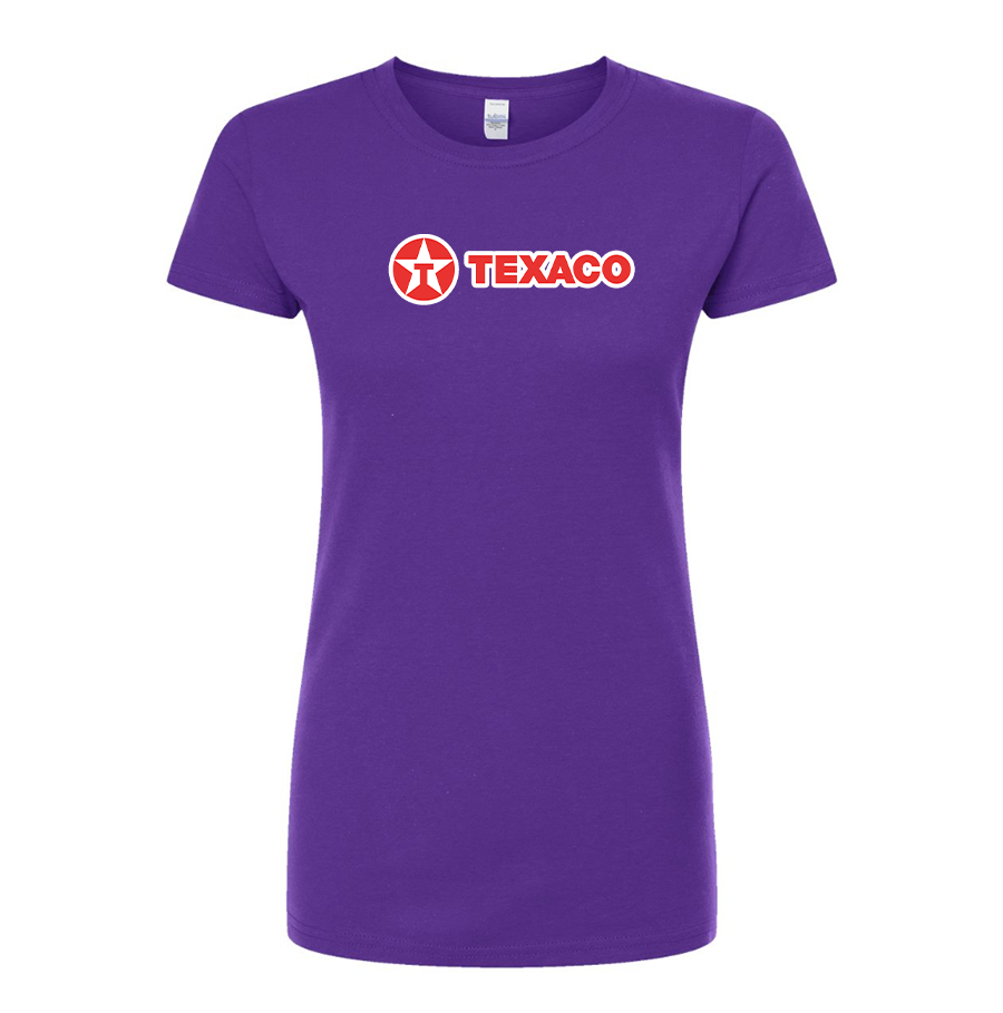 Women's Texaco Round Neck T-Shirt