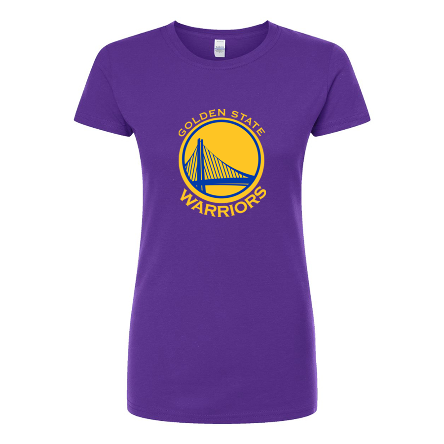 Women's Golden State Warriors Round Neck T-Shirt