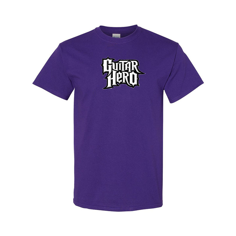 Men's Guitar hero Gildan Heavy Cotton T-Shirt