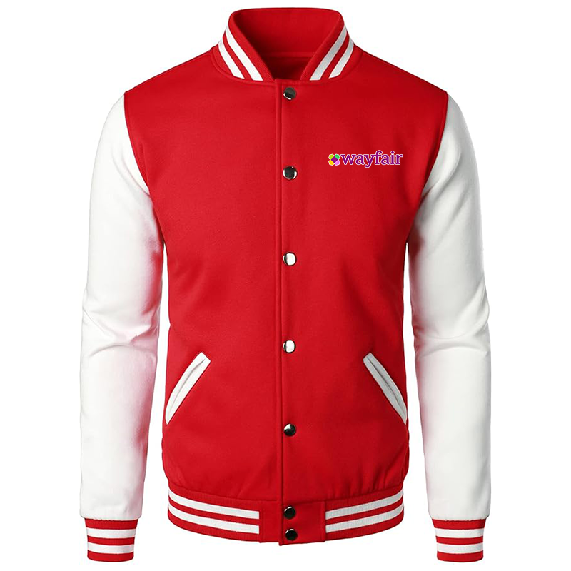 Men’s Wayfair Varsity Baseball Jacket Cotton Blend Letterman Jackets