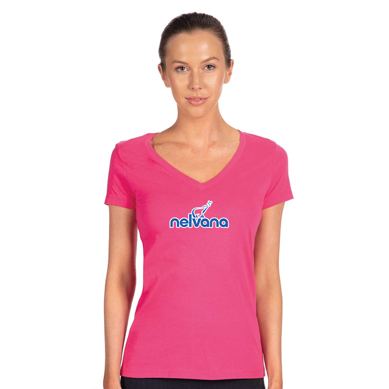 Women's  Nelvana Next Level Ideal V-Neck T-Shirt