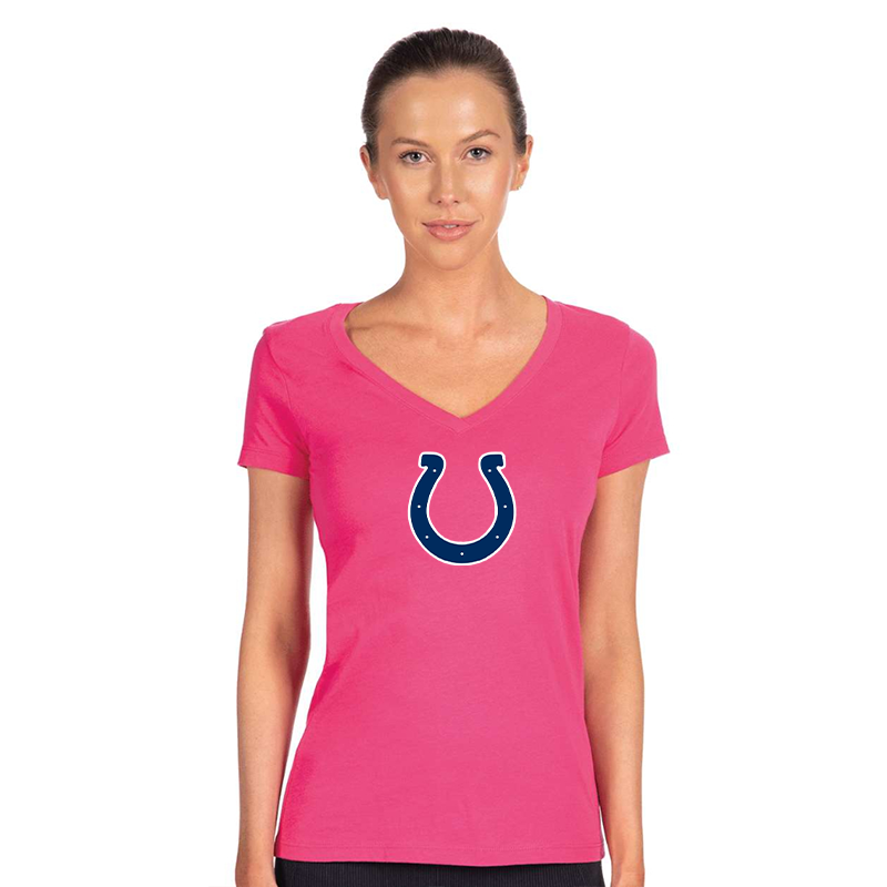 Women's  Indianapolis Colts Next Level Ideal V-Neck T-Shirt