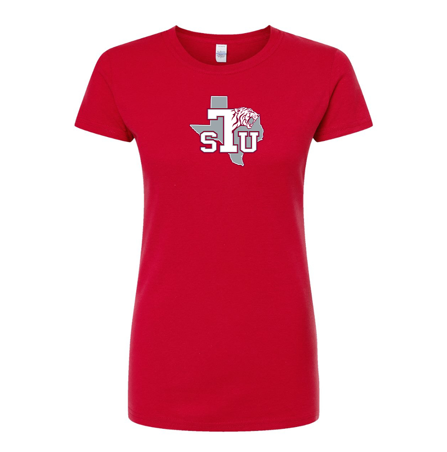 Women's Texas Southern Tigers Round Neck T-Shirt