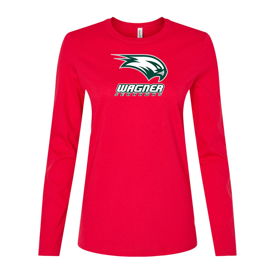 Women's Wagner Seahawks  Long Sleeve T-Shirt