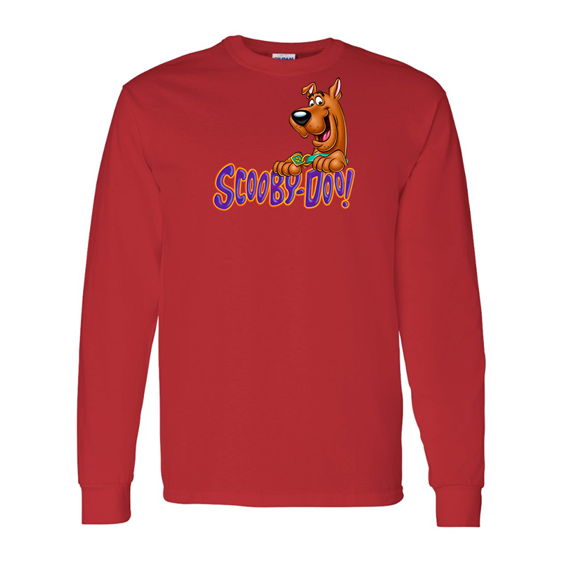 Men's Scooby-Doo Gildan Heavy Cotton Long Sleeve T-Shirt