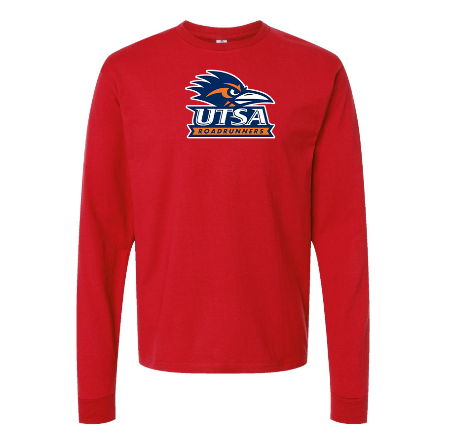 Men's Texas SA Roadrunners Cotton Long Sleeve T-Shirt