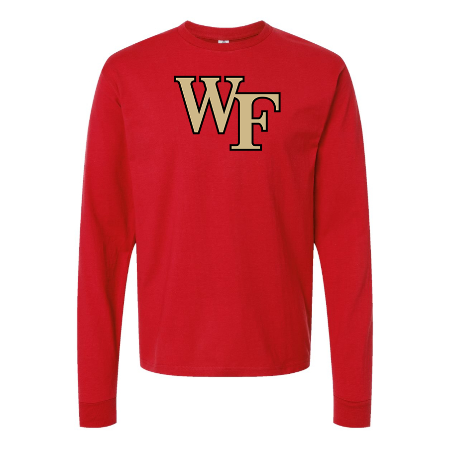 Men's Wake Forest Demon Deacons Cotton Long Sleeve T-Shirt