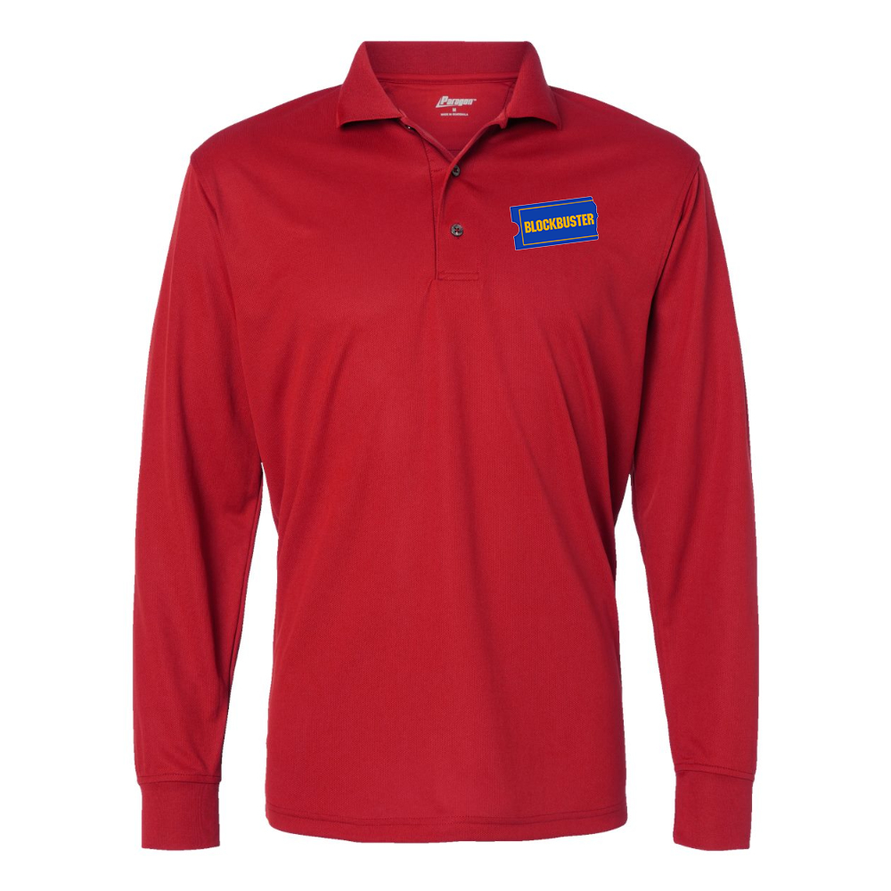 Men's Blockbuster  Paragon Prescott Long Sleeve Polo